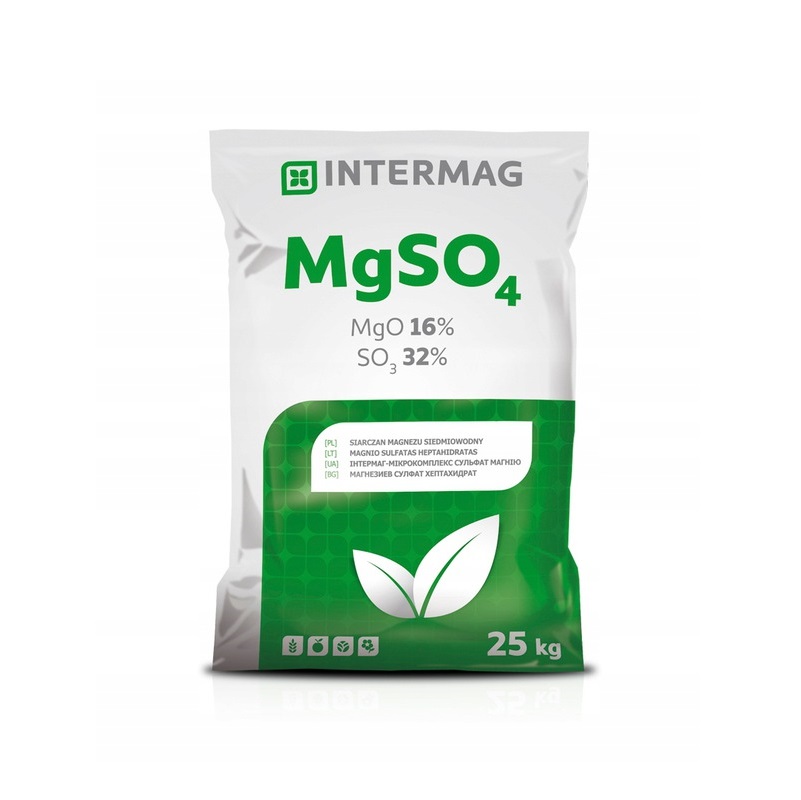 Добриво водорозчинне Intermag Сульфат Магнію 16% MgO, 32% SO3, 25